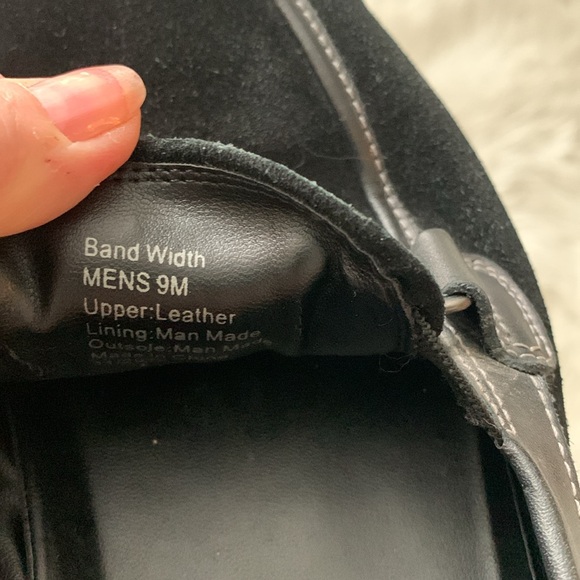 Kenneth Cole Reaction Suede Black Loafers sz 9 Good Condition - Picture 10 of 10